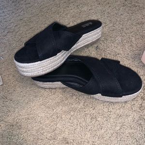 AMS platform sandals